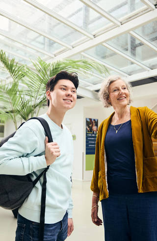 VT proefstudeerdag rondleiding docent