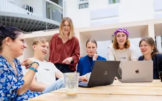 groep vt/dt in atrium 2