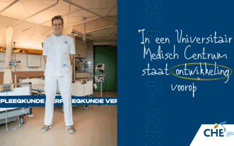 Alumnus Verpleegkunde Robert Jan