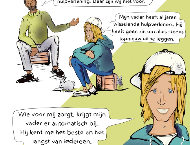 Lucas En Gezinshuisouder