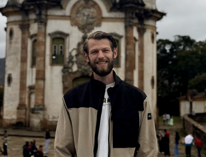 KOM-student Timo de Vries