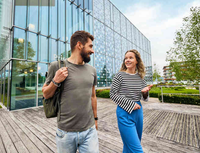 Buiten algemeen man vrouw